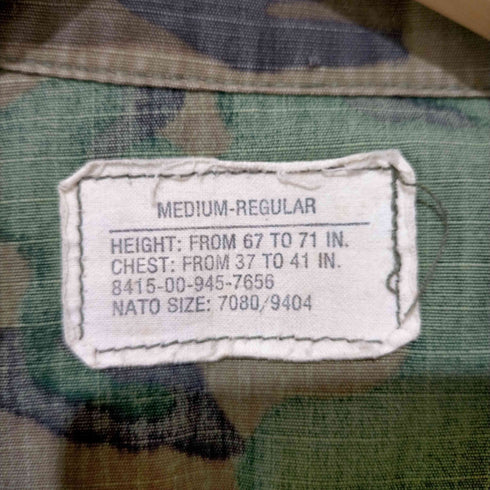 フルギ USMC 77年会計 LCリーフ リップストップポプリン BDU ジャケット メンズ M-R