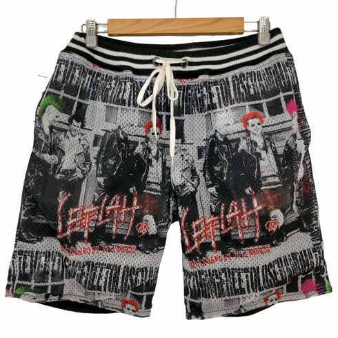 レフラー Leflah パンキッシュ リバーシブル メッシュイージショーツ パンク メンズ JPN:XL