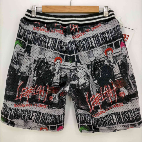 レフラー Leflah パンキッシュ リバーシブル メッシュイージショーツ パンク メンズ JPN:XL
