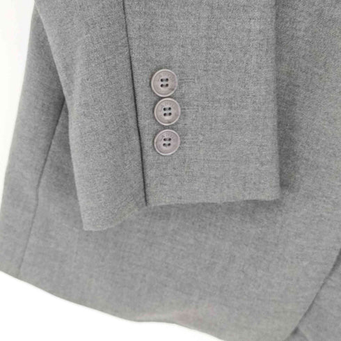 ランバンコレクション LANVIN COLLECTION ウールカシミヤ混 1Bテーラードジャケット レディース 36