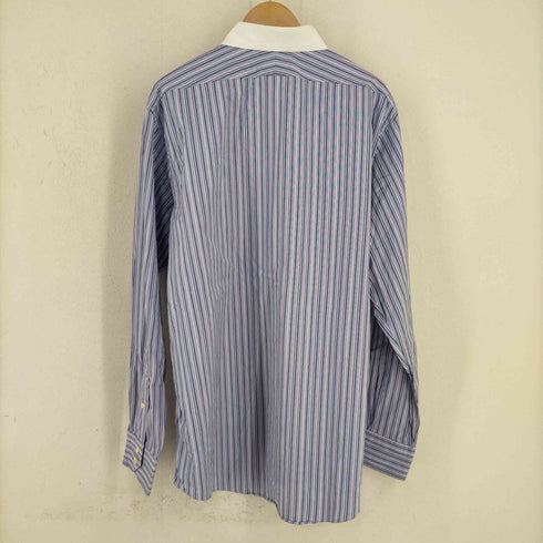 ブルックスブラザーズ BROOKS BROTHERS USA製 SLIM FIT ストライプ クレリックシャツ メンズ 16 1/2-35