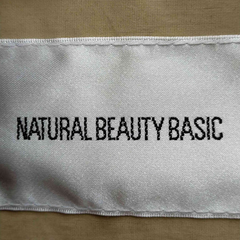 ナチュラルビューティーベーシック NATURAL BEAUTY BASIC ドローストリング モッズコート レディース JPN:S