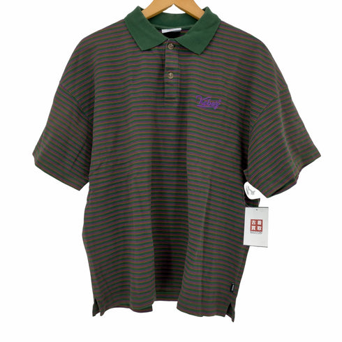 ケボズ KEboz BORDER S/S POLO メンズ JPN:S