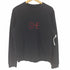 パコ ラバンヌ Paco Rabanne Peter Saville SHE SWEATERSHIRT フロッキー プリント クルーネック スウェット メンズ import:L