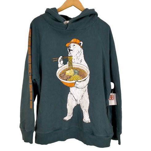 ゴースローキャラバン go slow caravan ラーメンクマプルパーカー メンズ JPN:4