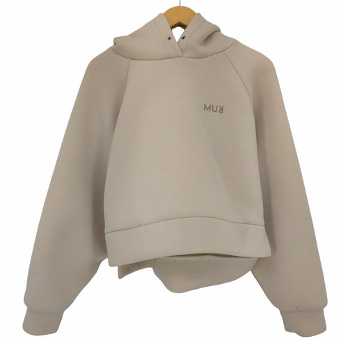 ムルーア MURUA ロゴボンディングショートパーカー レディース FREE
