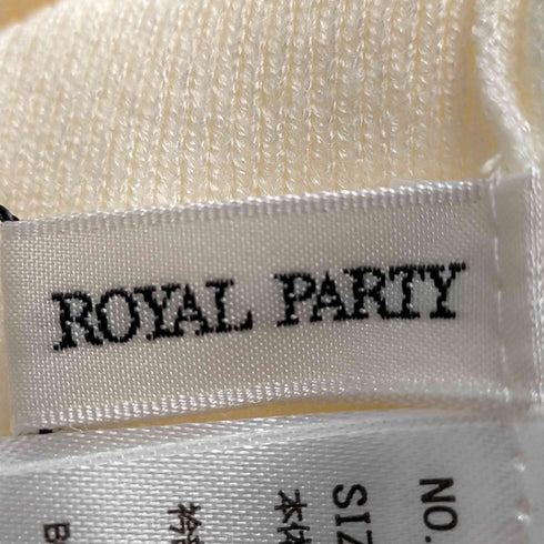 ロイヤルパーティー ROYAL PARTY ロングニットワンピース レディース FREE