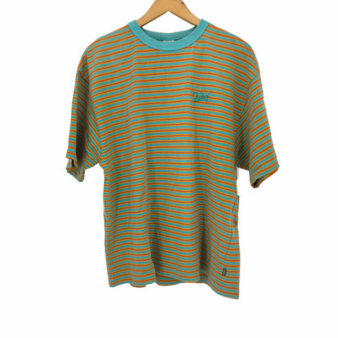 ケボズ KEboz MULTI BORDER S/S TEE メンズ JPN:M