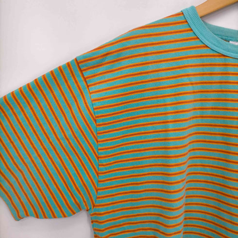 ケボズ KEboz MULTI BORDER S/S TEE メンズ JPN:M
