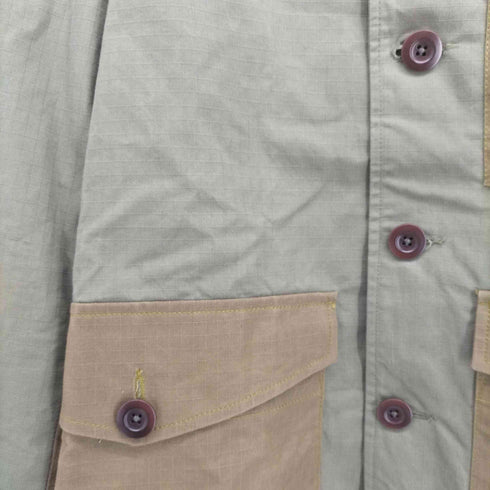 ナイジェルケーボン NIGEL CABOURN ARMY BLAZER HARLEY STEVENSON R200 RIPSTOP アーミーブレザーリップストップ メンズ EUR:48