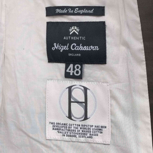 ナイジェルケーボン NIGEL CABOURN ARMY BLAZER HARLEY STEVENSON R200 RIPSTOP アーミーブレザーリップストップ メンズ EUR:48