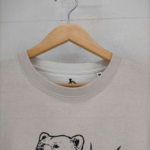 ゴースローキャラバン go slow caravan リサイクル天竺 パイナップルクマTEE メンズ JPN:4