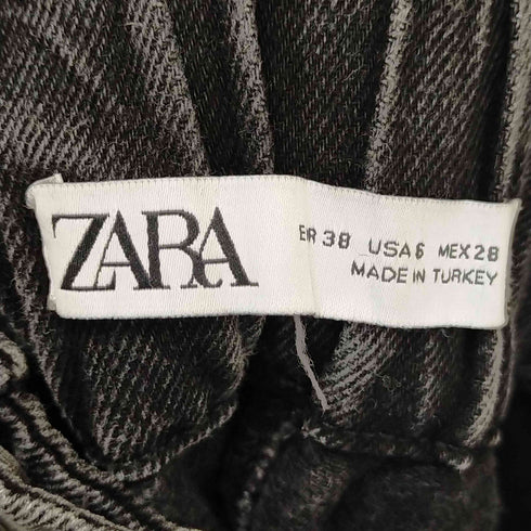 ザラ ZARA ハイウエストストレートジーンズ レディース 38