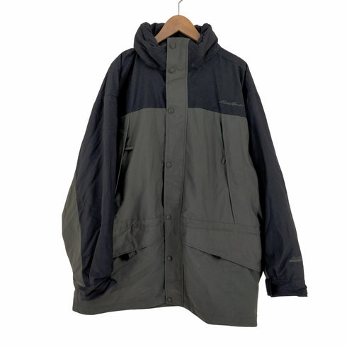 エディーバウアー Eddie Bauer 白タグ WEATHERREDGE ツートン マウンテンジャケット メンズ import:L