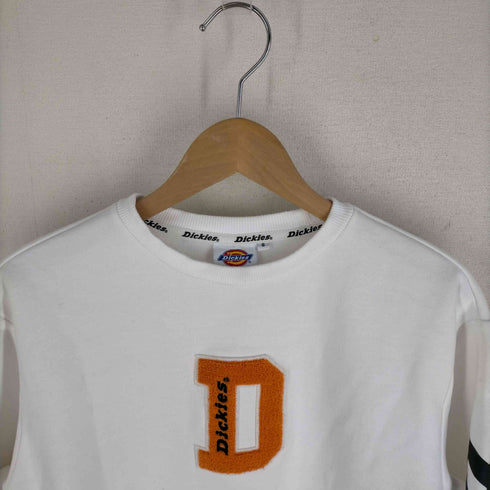 ディッキーズ Dickies サガラロゴ刺繍 袖プリント トレーナー メンズ JPN:S