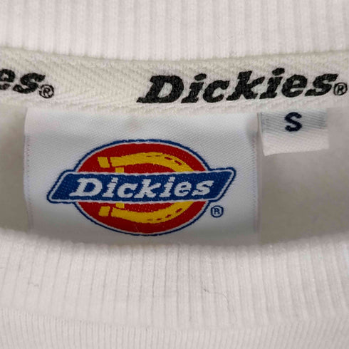 ディッキーズ Dickies サガラロゴ刺繍 袖プリント トレーナー メンズ JPN:S