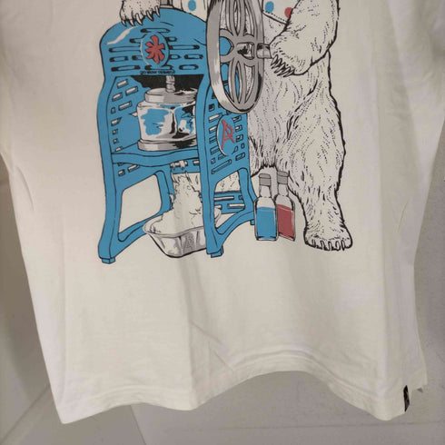 ゴースローキャラバン go slow caravan カキ氷職人クマTEE メンズ JPN:4