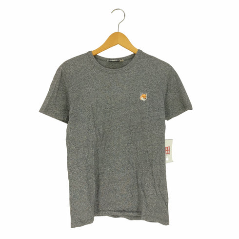 メゾンキツネ MAISON KITSUNE メゾンキツネ FOX HEAD PATCH TEE フォックスヘッド パッチ ティー クルーネックTシャツ メンズ import:XS