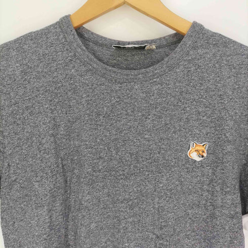メゾンキツネ MAISON KITSUNE メゾンキツネ FOX HEAD PATCH TEE フォックスヘッド パッチ ティー クルーネックTシャツ メンズ import:XS