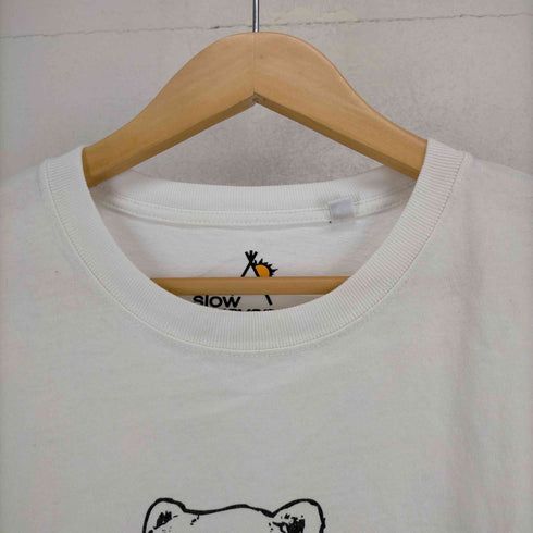 ゴースローキャラバン go slow caravan カメラクマ TEE メンズ JPN:4