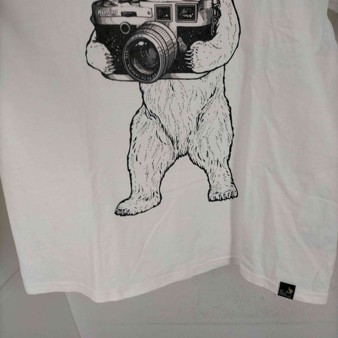 ゴースローキャラバン go slow caravan カメラクマ TEE メンズ JPN:4
