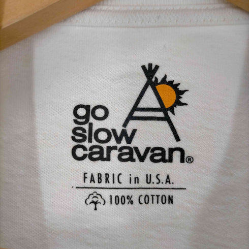 ゴースローキャラバン go slow caravan カメラクマ TEE メンズ JPN:4