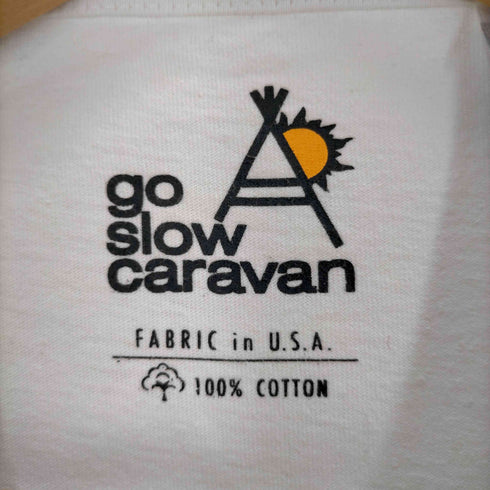 ゴースローキャラバン go slow caravan おでんクマ TEE メンズ JPN:4