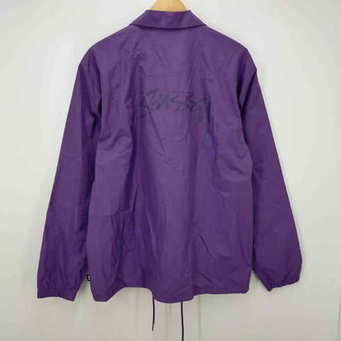 ステューシー Stussy ロゴ プリント ナイロンジャケット メンズ L