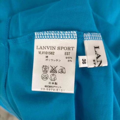ランバン LANVIN モックネック L/S カットソー レディース 36