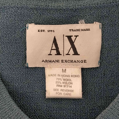 アルマーニエクスチェンジ ARMANI EXCHANGE 90s~00s OLD ハイゲージニット メンズ JPN:M