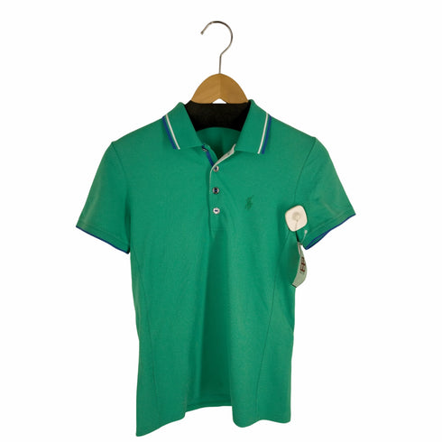 ポロゴルフラルフローレン POLO GOLF RALPH LAUREN ポニー刺繍 ハーフボタン ポロシャツ ゴルフウェア レディース JPN:S