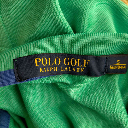 ポロゴルフラルフローレン POLO GOLF RALPH LAUREN ポニー刺繍 ハーフボタン ポロシャツ ゴルフウェア レディース JPN:S
