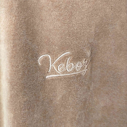 ケボズ KEboz BB LOGO VELOUR VARSITY JACKET メンズ JPN:XL
