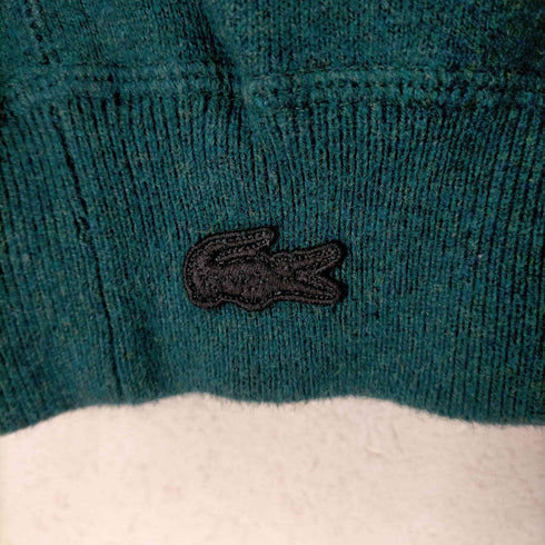ラコステ LACOSTE 裾ロゴリバーシブルニット メンズ