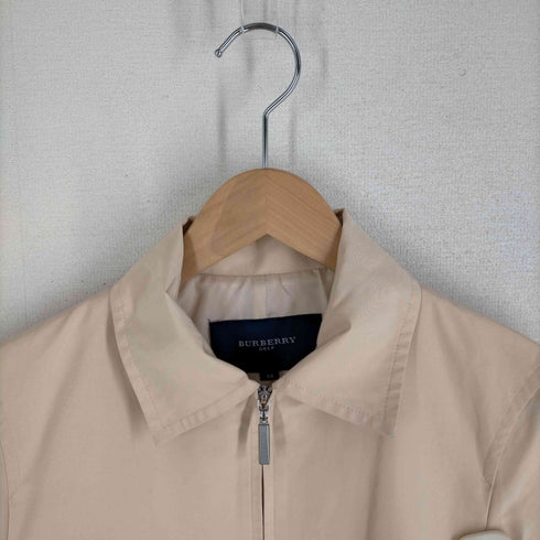 バーバリーゴルフ BURBERRY GOLF 襟裏 ノバチェック ジップアップジャケット レディース import:M