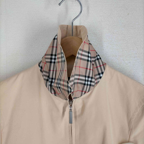 バーバリーゴルフ BURBERRY GOLF 襟裏 ノバチェック ジップアップジャケット レディース import:M