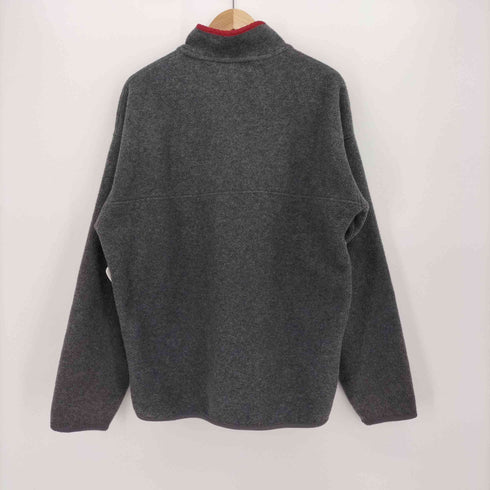パタゴニア patagonia ロゴパッチ 胸ポケット ハーフボタン フリース ジャケット メンズ import:L
