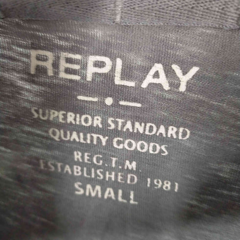 リプレイ REPLAY ダメージ加工VネックS/Sカットソー メンズ JPN:S