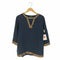 ローレンラルフローレン LAUREN RALPH LAUREN デザイン Vネック コットントップス レディース import:XS