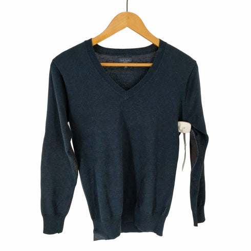 ポール・スミスジーンズ Paul Smith JEANS エルボーパッチVネックニット メンズ JPN:S