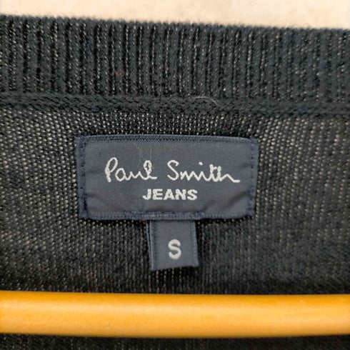 ポール・スミスジーンズ Paul Smith JEANS エルボーパッチVネックニット メンズ JPN:S