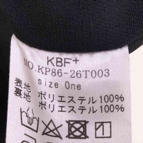 ケービーエフプラス KBF PLUS 前後2way Vネックノースリーブワンピース レディース ONE SIZE