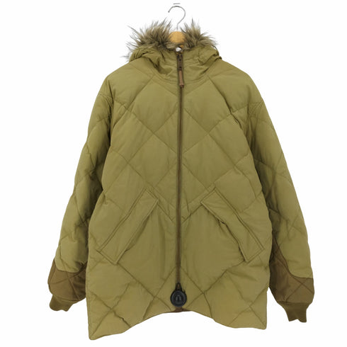 エディーバウアー Eddie Bauer 40s復刻 TALONジップ GEDDES PARKA ゲッデス パーカ キルティング ファー ジャケット メンズ import:L