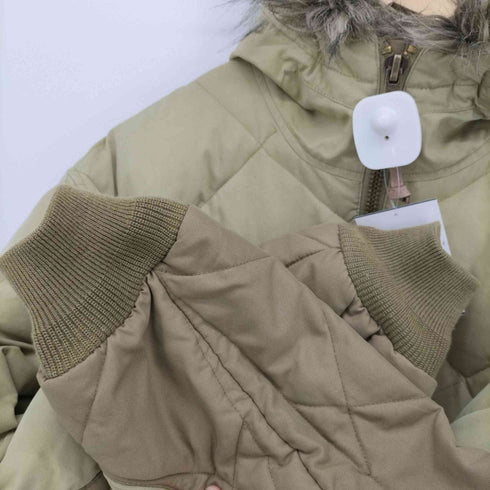 エディーバウアー Eddie Bauer 40s復刻 TALONジップ GEDDES PARKA ゲッデス パーカ キルティング ファー ジャケット メンズ import:L