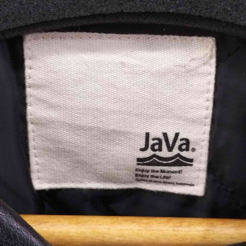 ジャバ JaVa フェイクレザーヴィンテージオーバーブルゾン レディース JPN:L