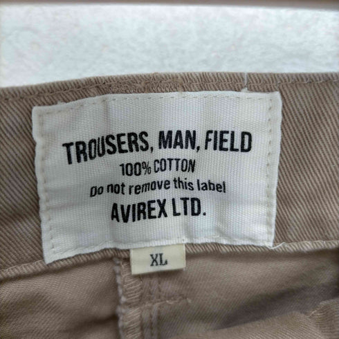 アヴィレックス AVIREX ノータックワイドチノパンツ メンズ JPN:XL
