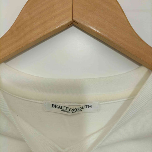 ビューティーアンドユースユナイテッドアローズ BEAUTY & YOUTH UNITED ARROWS Tシャツ カットソー フレンチスリーブ メンズ