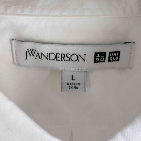 ユニクロ ジェイダブリューアンダーソン UNIQLO JW ANDERSON エクストラファインコットンオーバーサイズシャツ メンズ JPN:L