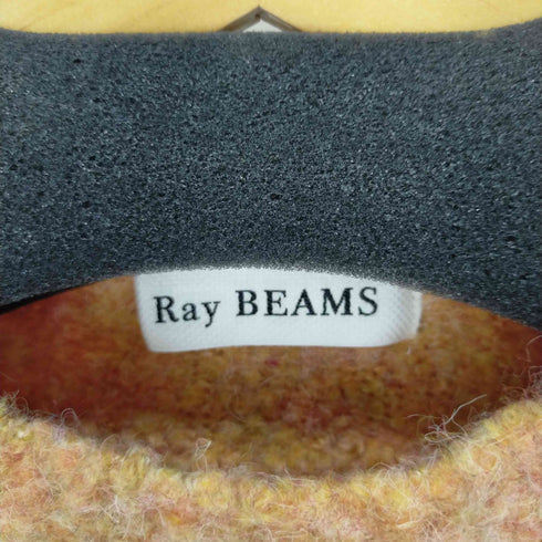 レイビームス Ray BEAMS カラーグラデーションクルーネックニット クロップド レディース
