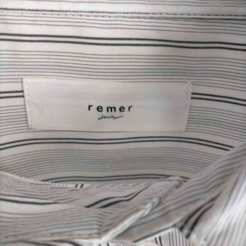 リメール remer 長袖ストライプシャツ メンズ JPN:L